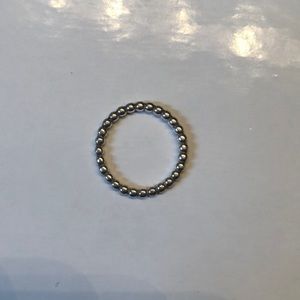 Pandora single silver band